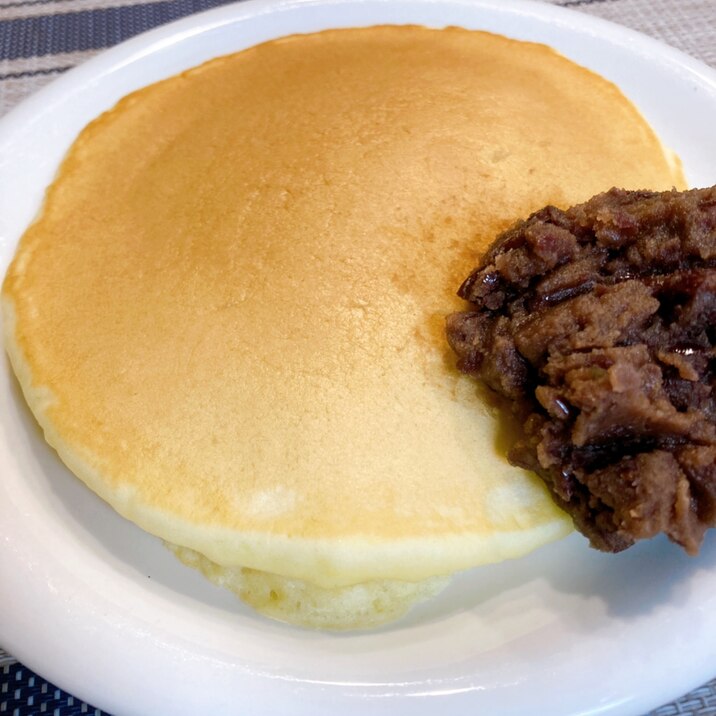 ホットケーキあんこ添え レシピ 作り方 By ちょこママ 楽天レシピ ホットケーキあんこ添え レシピ 作り方 By ちょこママ 楽天レシピ